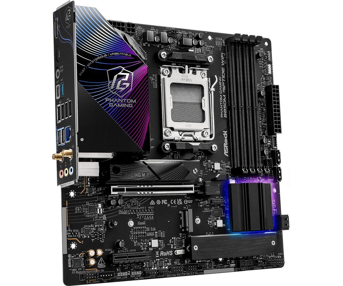 ASROCK B850M Riptide WiFi New  - X870E Atx Motherboard ulasan dan harga